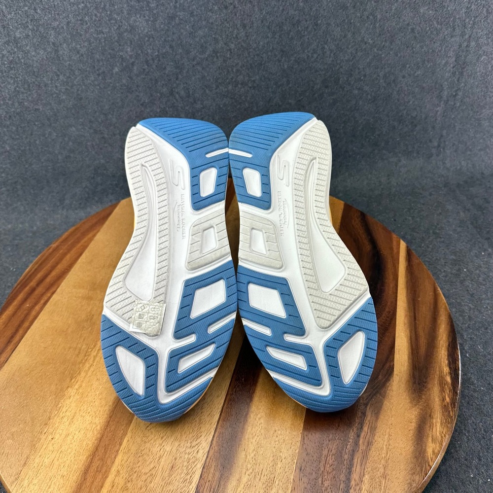 Skechers Max Cushion Elite 2.0 Womens Shoes Running Blue Orange Sneakers Sz 8.5 - Picture 10 of 13